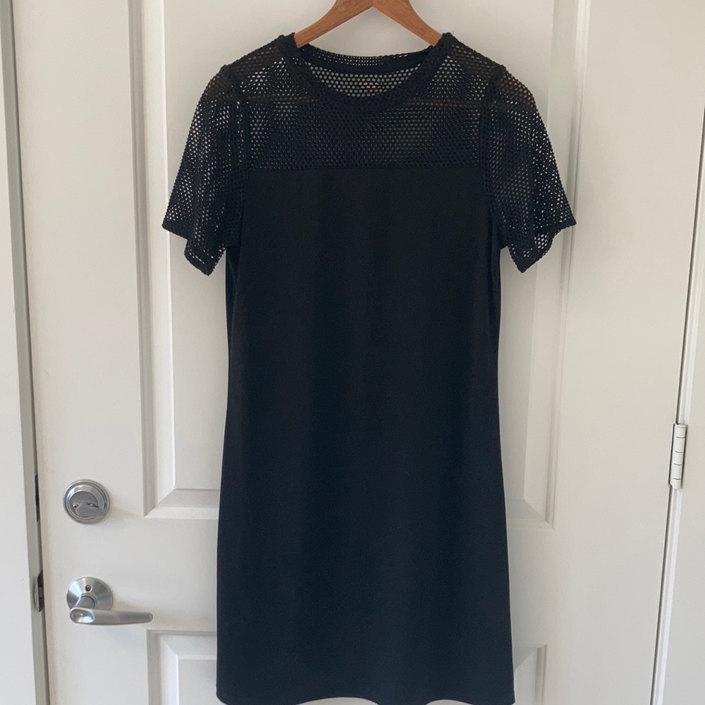 Michael kors black mini dress